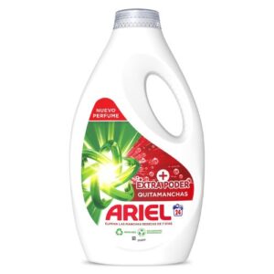 Ariel Extra Poder Quitamanchas Detergente Líquido 24 Lavados
