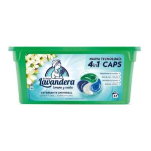 La antigua Lavandera Floral Detergente en Cápsulas 22 Lavados