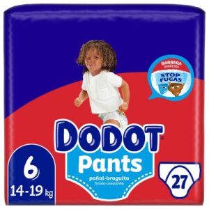 Dodot Pants Talla 6 (14-19 kg) 27 pañales braguita