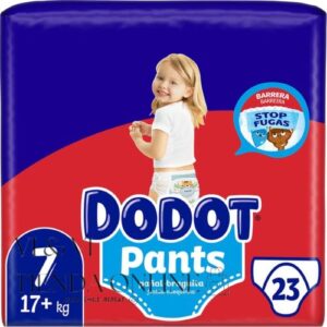 Dodot Pants Talla 7 (+17kg) Pack 23 Pañales