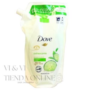 Dove Pepino y Té Verde Gel de Baño Eco-Recambio 720ml
