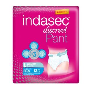 Indasec Discreet Pants Plus Grande Pack de 12