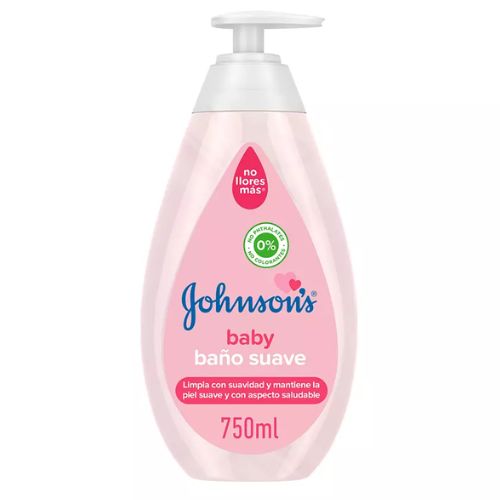 Johnsons Baby Baño Suave 750ml con Dosificador