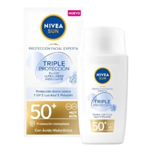 NIVEA SUN Crema Solar Triple Protección FP50+ (40 ml)