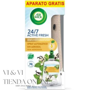 Air Wick Active Fresh Ambientador Automático Vainilla Aparato + Recambio