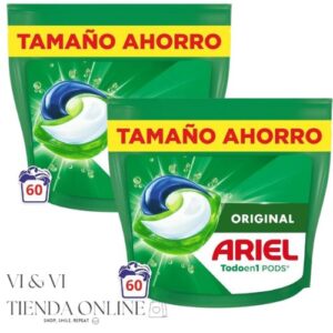 Ariel Pods Todo en 1 Pack Ahorro 120 Cápsulas