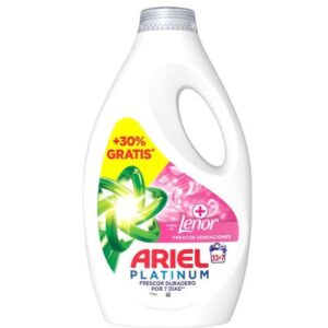 Ariel Frescor Sensaciones Detergente Líquido 30 Lavados