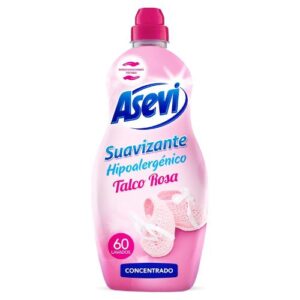 Asevi Talco Rosa Suavizante Hipoalergénico 60 Lavados