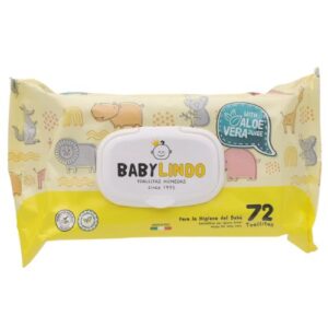 Baby Lindo Aloe Vera Paquete de 72 toallitas