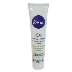 Lov'yc Crema de Manos 100 ml Hidratante y Reparadora con Aceite de Camelia