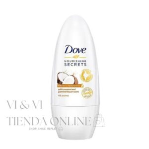Dove Desodorante Roll On Coconut 50ml 0% Alcohol