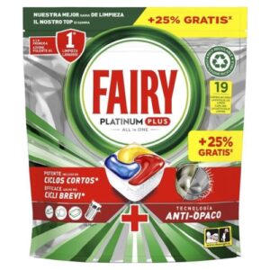 Fairy Platinum Plus Limón 19 Cápsulas
