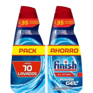 Finish Gel Lavavajillas All in One Power Gel 70 Dosis (2x35)