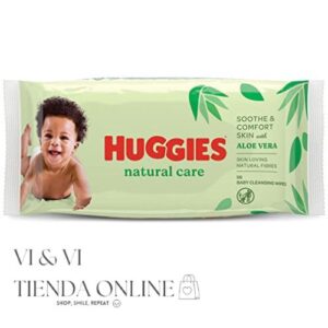 Huggies Natural Care Toallitas - Paquete de 56 toallitas