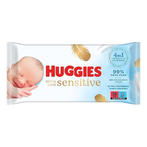 Huggies Pure Extra Care 56 Toallitas para Bebé