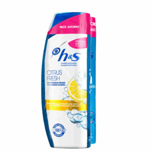 H&S Champú Anticaspa Citrus Fresh Duplo (2x400ml)