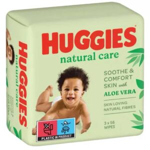Huggies Toallitas Natural Care Pack 3 x 56