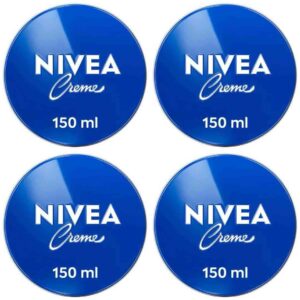 Nivea Crema Lata Azul Pack 4 x 150ml