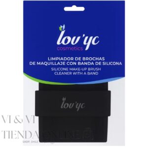 Lov'yc Limpiador de Brochas de Maquillaje – Alfombrilla de Limpieza Profesional