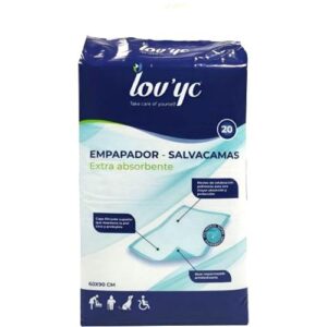 LOV´YC Protector Salvacamas 60x90 cm Pack 20 unidades