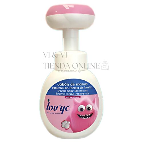 Lov'yc Jabón de Manos en Espuma Infantil Huella Fresa 300ml