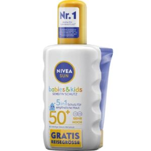 NIVEA Sun Kids Protector Solar Spray SPF 50+ 250 ml + Mini Solar SPF 30 de regalo