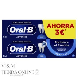 Oral-B Advanced Fortalece el Esmalte Pack 2 x 75ml