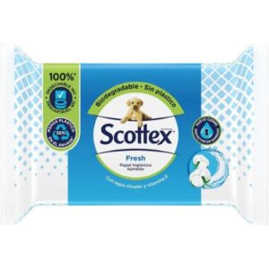 Scottex Fresh Papel higiénico húmedo 74 unidades