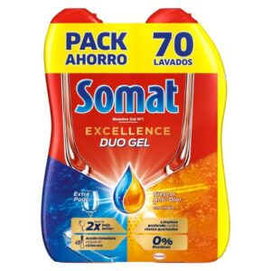 Somat Excellence Gel Frescor Anti-Olor Pack Ahorro 70 Lavados