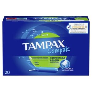 Tampax Compak Super Tampones 20 unidades